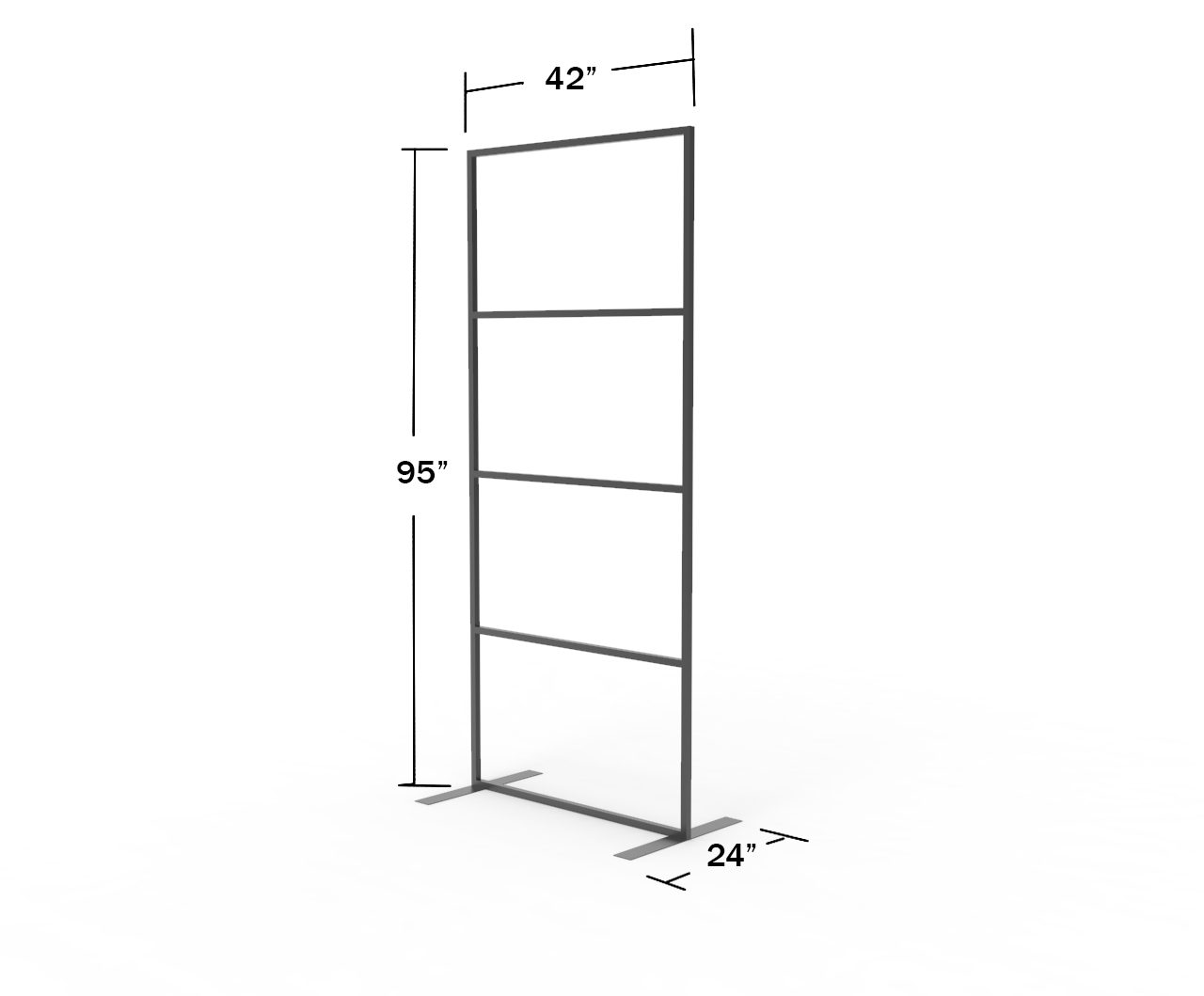 Transition Panel, Transition Panels, Transition Panel System, UNISET, Dimensions