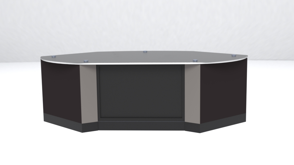 WTJX UNIPRO Desk Vanity Panel Rendering