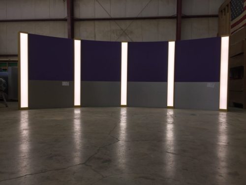 Ashland University Light Box Columns