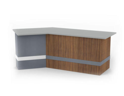 Base desk wood_gray