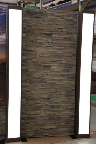 City of Sioux Falls Light box columns close up_