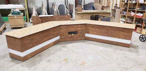 Contra Costa News Desk Wood Skin