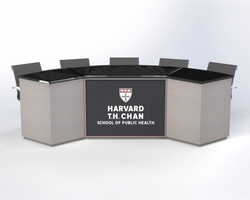 Harvard Desk transition desk rendering