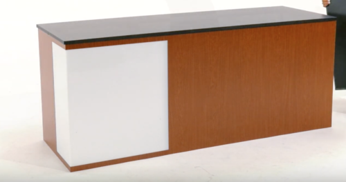 Transition Panel Desk 24 x 48 x 30 and 12 x 24 x 30