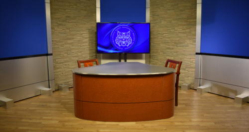 talk show desk 