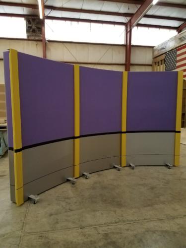 tv set design studio back drop for news desk background solution for tv studio broadcast stations 